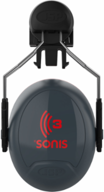 Cap Mounted Passive Ear Muff - NRR 29, Dark Gray, OS