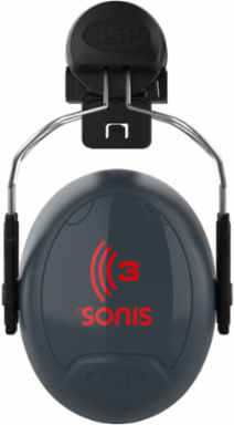 Full Brim Mounted Passive Ear Muff - NRR 28, Dark Gray, OS