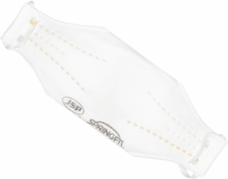 Premium N95 Flat Fold Disposable Respirator - 10 Pack, White, OS