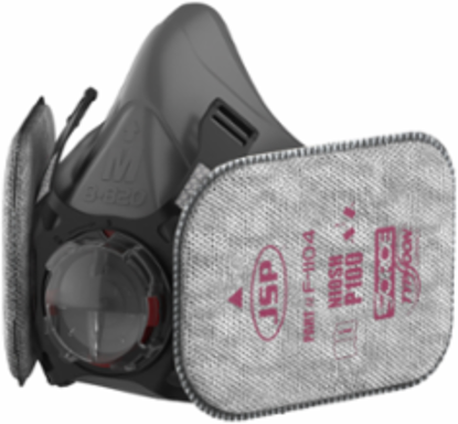 P100 Pancake Filter with OV, Gray, OS