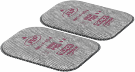 P100 Pancake Filter with OV, Gray, OS