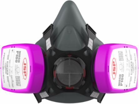 Half-Mask Respirator - Small, Gray, S