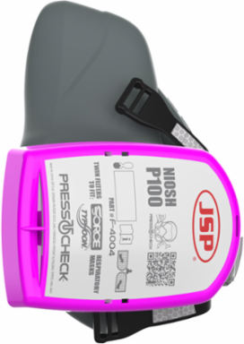 Half-Mask Respirator - Medium, Gray, M
