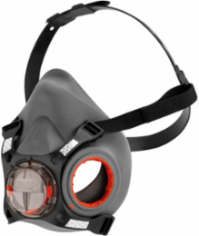 Half-Mask Respirator - Large, Gray, L
