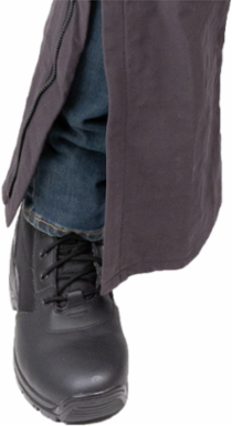 GORE-TEX Pyrad® AR/FR Bib Overall - 40 Cal/cm2, Gray, XL