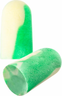 Disposable Bio-Based Foam Ear Plug with BioSoft™ Technology - NRR 32 / SNR 38, Multi, OS