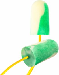 Disposable Bio-Based Corded Foam Ear Plug with BioSoft™ Technology - NRR 32, Multi, OS