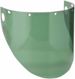 Aspherical Polycarbonate Safety Visor - 0.04" Thickness