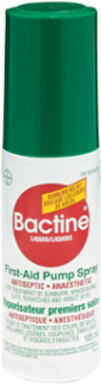 Bactine First Aid pump spray 105ml