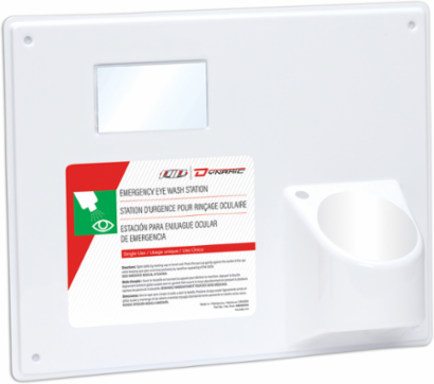 Eyewash Panel for (1) 16 oz. Bottle