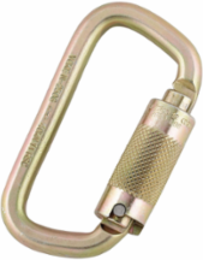 Alloy Steel Auto-twist Lock Carabiner - 5/16" Opening