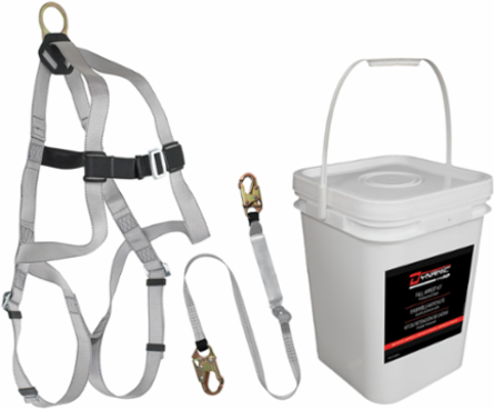 Fall Arrest Kit, in Storage Bucket