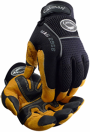 Multi-Activity Glove with Goat Grain Leather Palm and Black AirMesh™ Back - Reinforced Palm Patches - Touchscreen