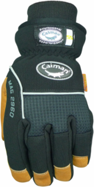 Multi-Activity Glove with Pig Grain Leather Padded Palm and Waterproof Back - Heatrac® Insulated