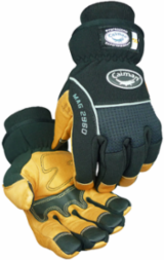 Multi-Activity Glove with Pig Grain Leather Padded Palm and Waterproof Back - Heatrac® Insulated