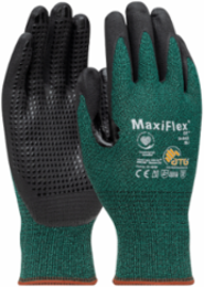 GLOVE ENGINEERED YARN NITRILE A2 BLK