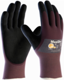GLOVE LT WT. NITRILE FULLY COATED 18G