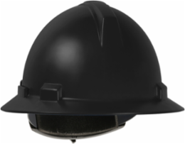 Full Brim Hard Hat with Polycarbonate / ABS Shell, 4-Point Textile Suspension and Wheel Ratchet Adjustment