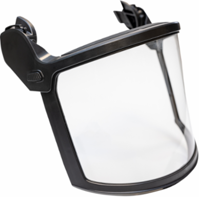Clear Polycarbonate Face Shield Set for Traverse™ Safety Helmets