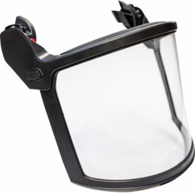 Clear Polycarbonate Face Shield Set for Traverse™ Safety Helmets