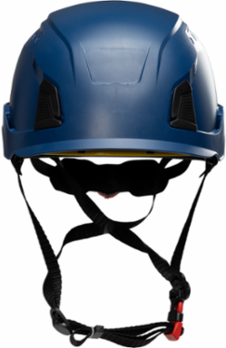 Vented, Industrial Climbing Helmet with Mips® Brain Protection System for Industrial Safety Helmets, ABS Shell, EPS Foam Impact Liner, HDPE Suspension, Wheel Ratchet Adjustment and 4-Point Chin Strap