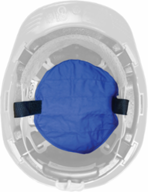 Evaporative Hard Hat Cooling Pad