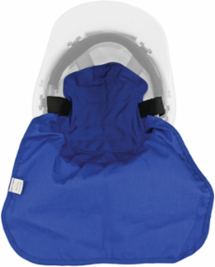 Evaporative Cooling Hard Hat Pad with Neck Shade