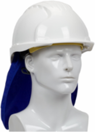 Evaporative Cooling Hard Hat Pad with Neck Shade