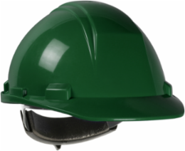 Type II, Cap Style Hard Hat with HDPE Shell, 4-Point Textile Suspension and Wheel Ratchet Adjustment