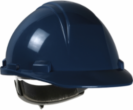 Type II, Cap Style Hard Hat with HDPE Shell, 4-Point Textile Suspension and Wheel Ratchet Adjustment