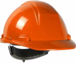 Type II, Cap Style Hard Hat with HDPE Shell, 4-Point Textile Suspension and Wheel Ratchet Adjustment