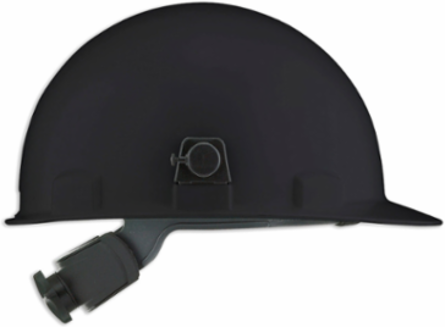 Welder's Hard Hat with Cap-Lock Blades, Lightweight Polycarbonate/ABS Shell, 4-Point Nylon Suspension and "Sure-Lock" Ratchet Adjustment - Type 1 Class E