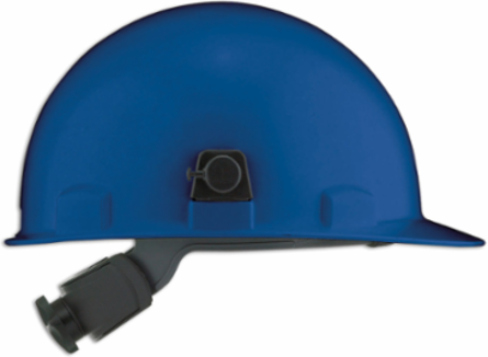 Welder's Hard Hat with Cap-Lock Blades, Lightweight Polycarbonate/ABS Shell, 4-Point Nylon Suspension and "Sure-Lock" Ratchet Adjustment - Type 1 Class E