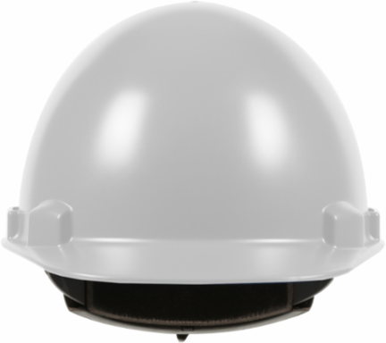 Type II, Cap Style Smooth Dome Hard Hat with ABS/Polycarbonate Shell, 4-Point Textile Suspension and Wheel Ratchet Adjustment