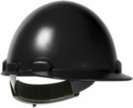 Type II, Cap Style Smooth Dome Hard Hat with ABS/Polycarbonate Shell, 4-Point Textile Suspension and Wheel Ratchet Adjustment