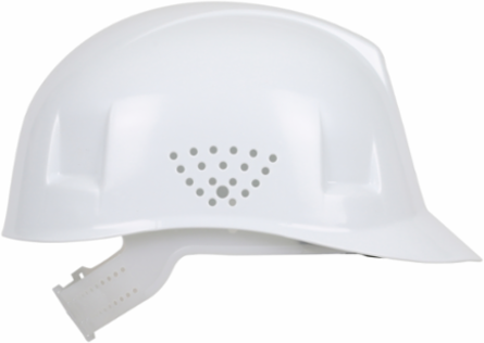 Bump Cap with 4-Point Plastic Suspension and Pin-Lock Adjustable Back
