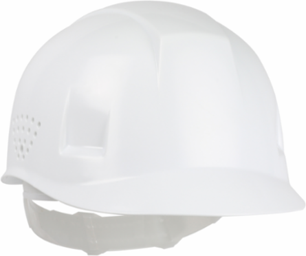 Bump Cap with 4-Point Plastic Suspension and Pin-Lock Adjustable Back