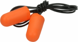 Disposable Soft Polyurethane Foam Corded Ear Plugs - NRR 32 / SNR 38