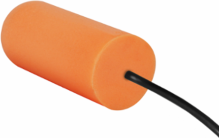 Disposable Soft Polyurethane Foam Corded Ear Plugs - NRR 33