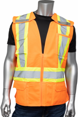 Mesh Breakaway Surveyor's Vest, CSA Z96 Class 2, ANSI Type R Class 2