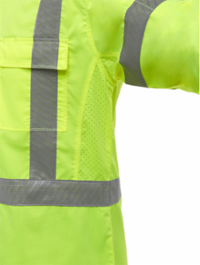 ANSI Type R Class 3 and CSA Z96 X-Back Long Sleeve Work Shirt with X-Airflow™