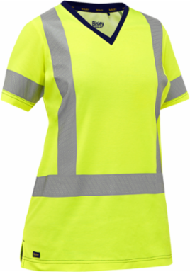 ANSI Type R Class 2 and CSA Z96 Class 2 Women's X-Back Short Sleeve Shirt
