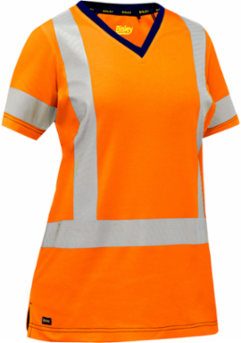 ANSI Type R Class 2 and CSA Z96 Class 2 Women's X-Back Short Sleeve Shirt