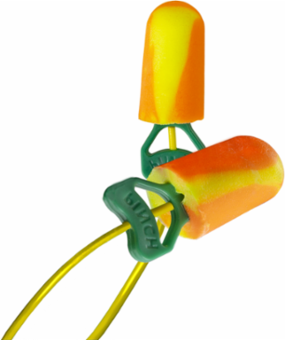 Disposable Bio-based Corded Foam Ear Plug with Pinchfit™ Technology - NRR 32, Multi, OS