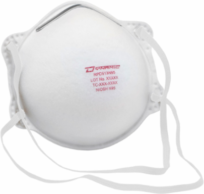 Standard N95 Disposable Respirator - 20 Pack