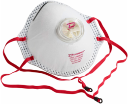 Deluxe N95 Disposable Respirator with Butterfly Valve, Nuisance Level for OV-AG-Ozone and FR Material - 10 Pack