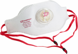 N95 Flatfold Disposable Respirator with Exhale Butterfly Valve - 10 Pack