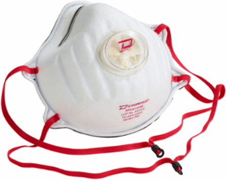 P95 Disposable Respirator with Valve - 10 Pack