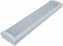 Surface Mount Wrap LED SMW2N-LED24 24W 120-277V 4000K White Finish Dimmable Frosted Glass Lens