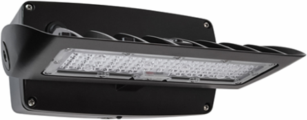 Wall Light LED VEK1X-LED30 30W 347V 4000K Type IV Distribution Bronze Finish Dimmable with Photocell
